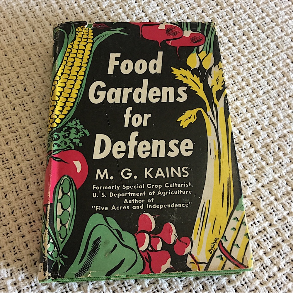 Vintage Gardening Book